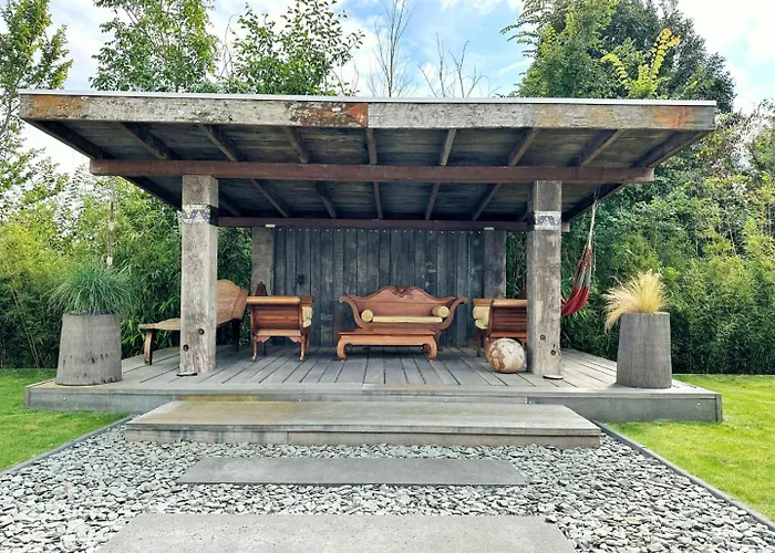 Дом отдыха 77 Op Recreatiepark De Wielen Синт-Мартен